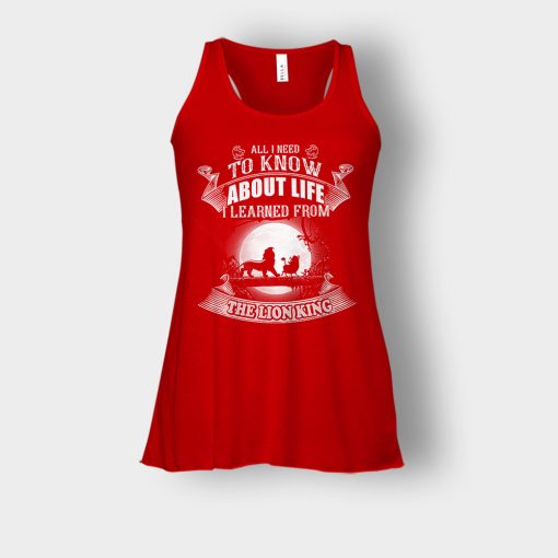All-I-Know-About-Life-Is-The-Lion-King-Disney-Inspired-Bella-Womens-Flowy-Tank-Red