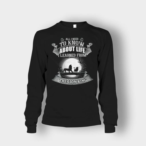 All-I-Know-About-Life-Is-The-Lion-King-Disney-Inspired-Unisex-Long-Sleeve-Black