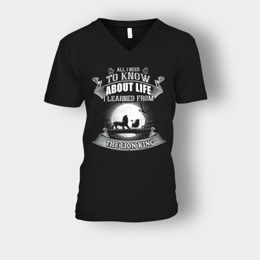 All-I-Know-About-Life-Is-The-Lion-King-Disney-Inspired-Unisex-V-Neck-T-Shirt-Black