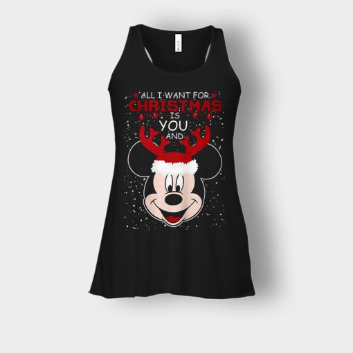 All-I-Want-In-Christmas-Is-Disney-Mickey-Inspired-Bella-Womens-Flowy-Tank-Black