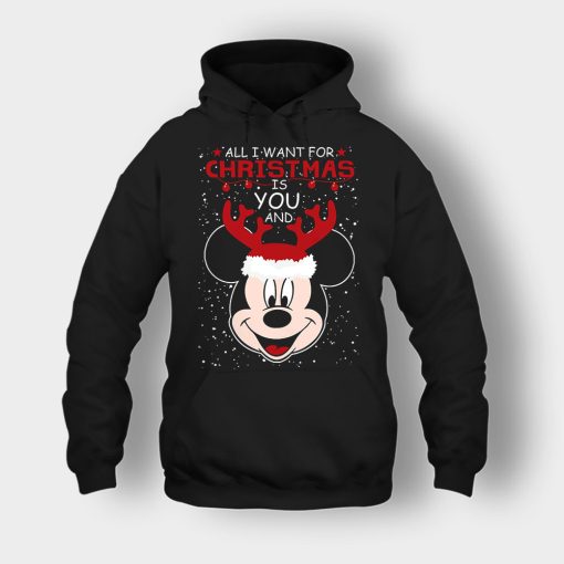 All-I-Want-In-Christmas-Is-Disney-Mickey-Inspired-Unisex-Hoodie-Black