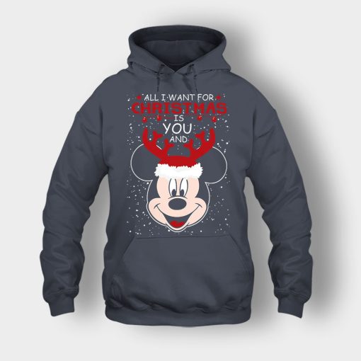 All-I-Want-In-Christmas-Is-Disney-Mickey-Inspired-Unisex-Hoodie-Dark-Heather