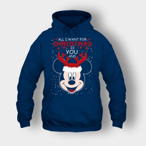 All-I-Want-In-Christmas-Is-Disney-Mickey-Inspired-Unisex-Hoodie-Navy