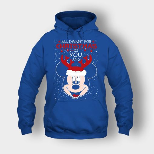 All-I-Want-In-Christmas-Is-Disney-Mickey-Inspired-Unisex-Hoodie-Royal
