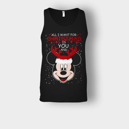 All-I-Want-In-Christmas-Is-Disney-Mickey-Inspired-Unisex-Tank-Top-Black