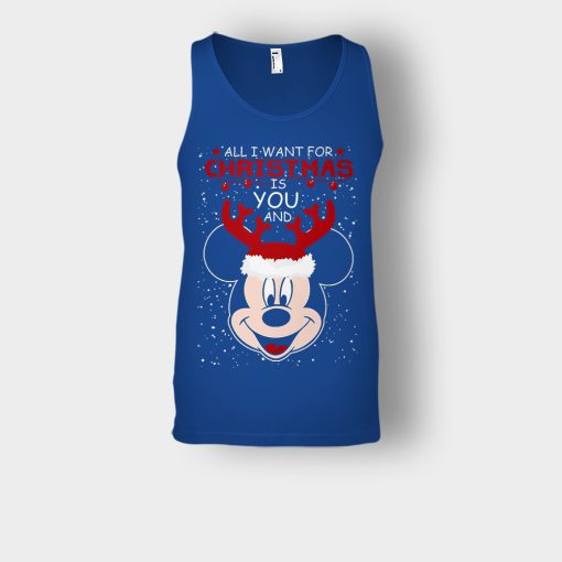 All-I-Want-In-Christmas-Is-Disney-Mickey-Inspired-Unisex-Tank-Top-Royal