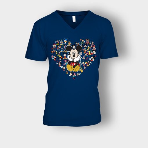 All-In-One-Disnerd-Disney-Mickey-Inspired-Unisex-V-Neck-T-Shirt-Navy