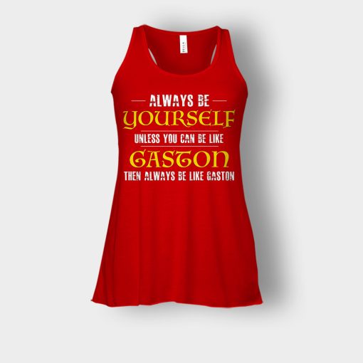 Always-Be-Gaston-Disney-Beauty-And-The-Beast-Bella-Womens-Flowy-Tank-Red