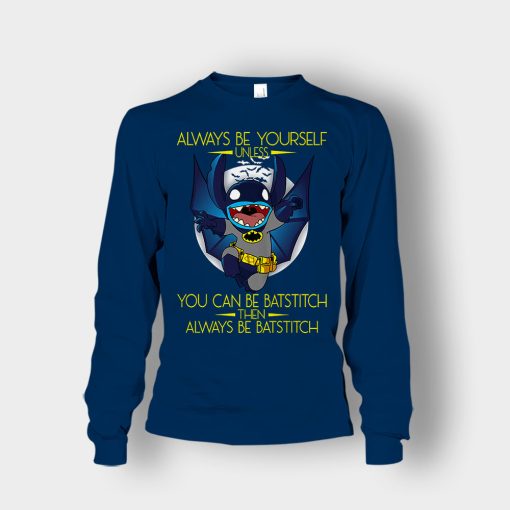 Always-Be-Yourself-Unless-You-Can-Be-Batstitch-Disney-Lilo-And-Stitch-Unisex-Long-Sleeve-Navy