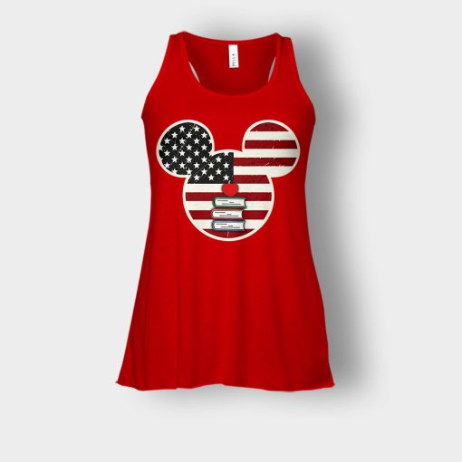 America-And-Books-Disney-Mickey-Inspired-Bella-Womens-Flowy-Tank-Red