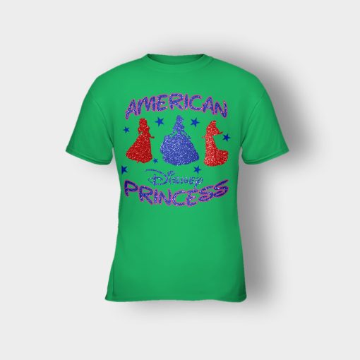 America-Princess-Disney-Inspired-Kids-T-Shirt-Irish-Green