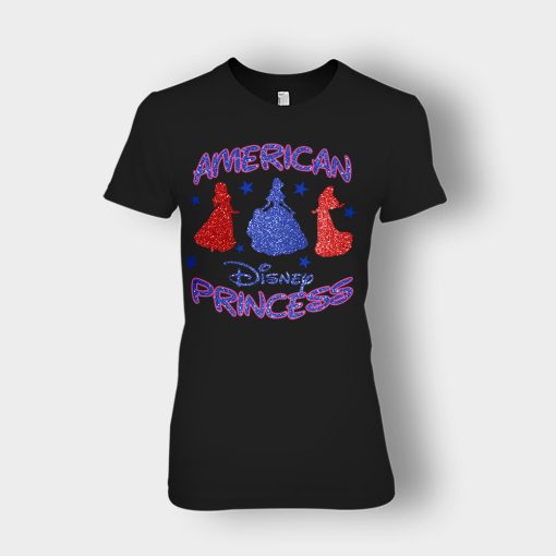 America-Princess-Disney-Inspired-Ladies-T-Shirt-Black