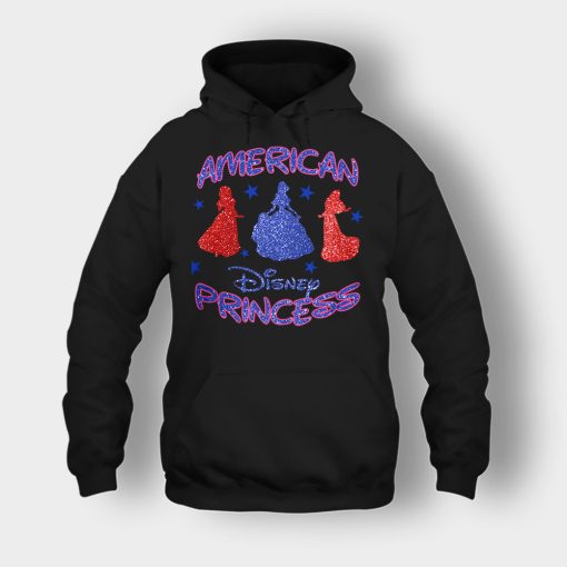 America-Princess-Disney-Inspired-Unisex-Hoodie-Black