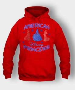 America-Princess-Disney-Inspired-Unisex-Hoodie-Red