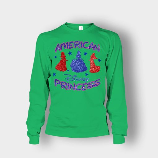 America-Princess-Disney-Inspired-Unisex-Long-Sleeve-Irish-Green