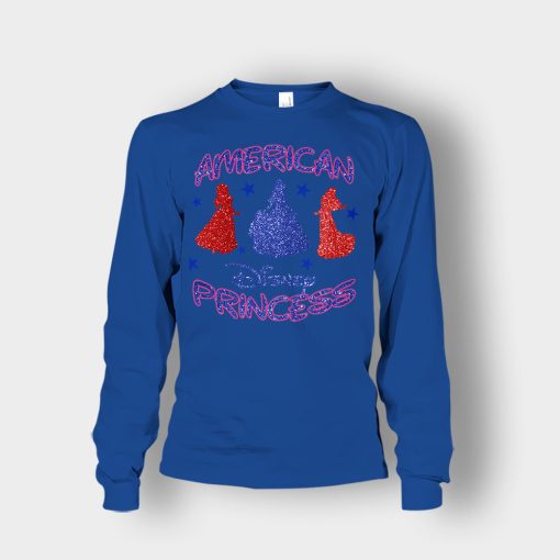 America-Princess-Disney-Inspired-Unisex-Long-Sleeve-Royal