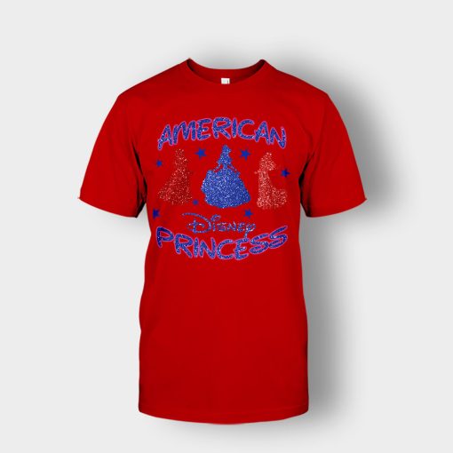 America-Princess-Disney-Inspired-Unisex-T-Shirt-Red