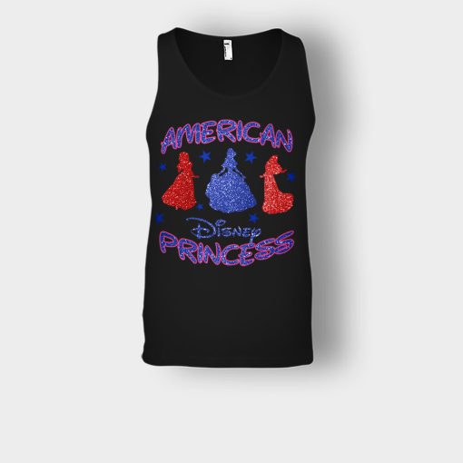 America-Princess-Disney-Inspired-Unisex-Tank-Top-Black