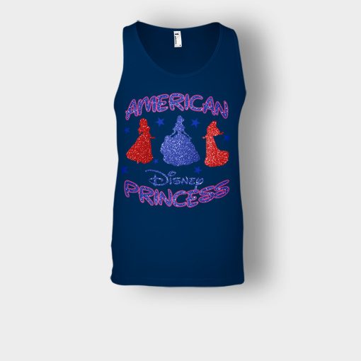 America-Princess-Disney-Inspired-Unisex-Tank-Top-Navy