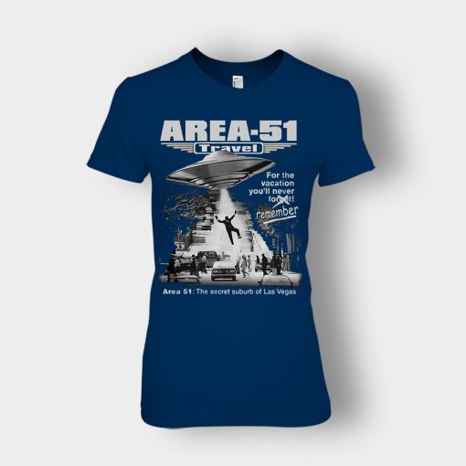 Area-51-Travel-the-secret-suburb-of-Las-Vegas-Ladies-T-Shirt-Navy