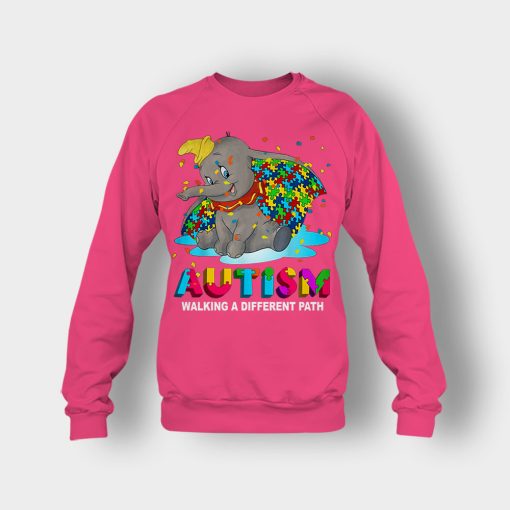 Autism-Walking-A-Different-Path-Disney-Dumbo-Crewneck-Sweatshirt-Heliconia