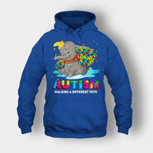 Autism-Walking-A-Different-Path-Disney-Dumbo-Unisex-Hoodie-Royal