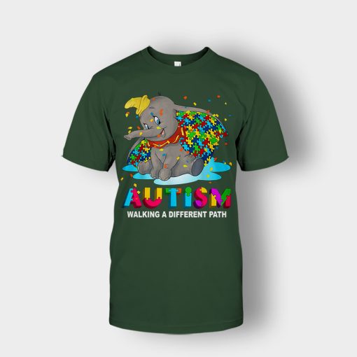 Autism-Walking-A-Different-Path-Disney-Dumbo-Unisex-T-Shirt-Forest