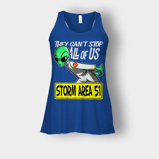 BEST-Storm-Area-51-They-Cant-Stop-All-of-Us-Running-Alien-Bella-Womens-Flowy-Tank-Royal