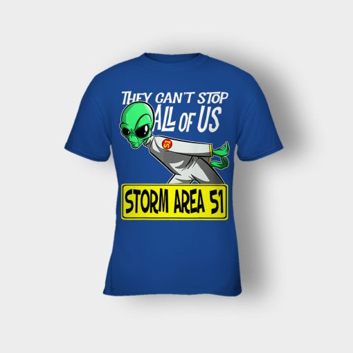 BEST-Storm-Area-51-They-Cant-Stop-All-of-Us-Running-Alien-Kids-T-Shirt-Royal
