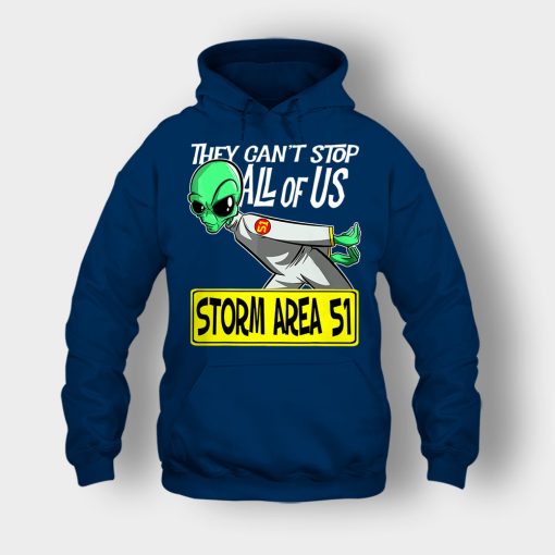 BEST-Storm-Area-51-They-Cant-Stop-All-of-Us-Running-Alien-Unisex-Hoodie-Navy