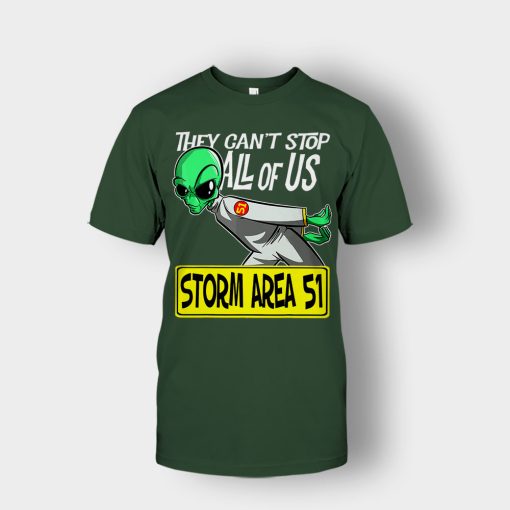 BEST-Storm-Area-51-They-Cant-Stop-All-of-Us-Running-Alien-Unisex-T-Shirt-Forest