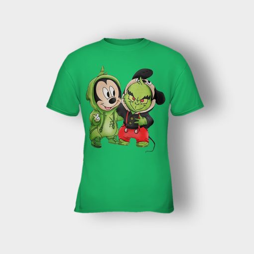 Baby-Grinch-And-Mickey-Disney-Inspired-Kids-T-Shirt-Irish-Green