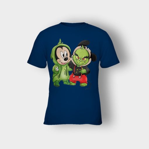 Baby-Grinch-And-Mickey-Disney-Inspired-Kids-T-Shirt-Navy