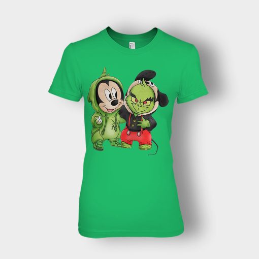 Baby-Grinch-And-Mickey-Disney-Inspired-Ladies-T-Shirt-Irish-Green