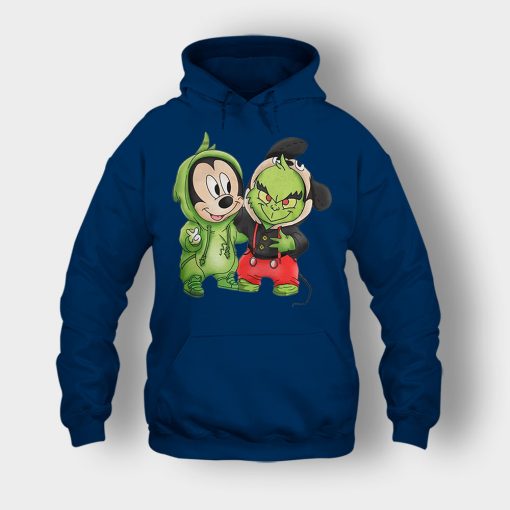 Baby-Grinch-And-Mickey-Disney-Inspired-Unisex-Hoodie-Navy