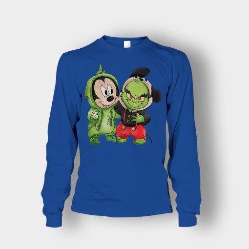 Baby-Grinch-And-Mickey-Disney-Inspired-Unisex-Long-Sleeve-Royal