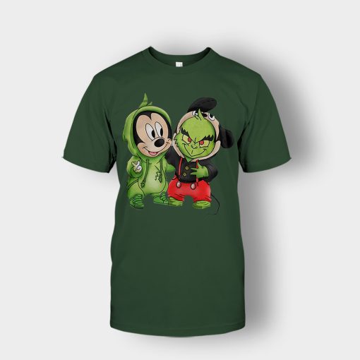 Baby-Grinch-And-Mickey-Disney-Inspired-Unisex-T-Shirt-Forest