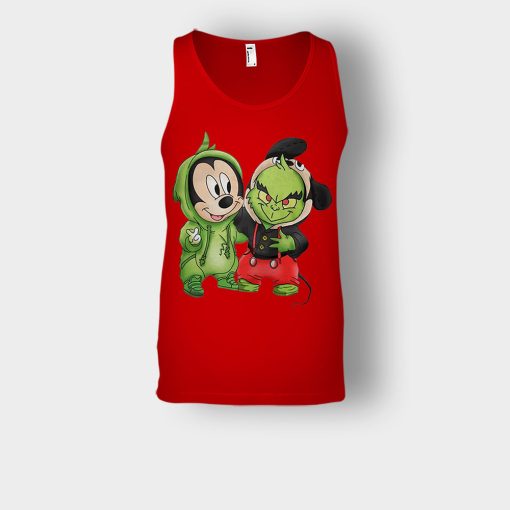 Baby-Grinch-And-Mickey-Disney-Inspired-Unisex-Tank-Top-Red