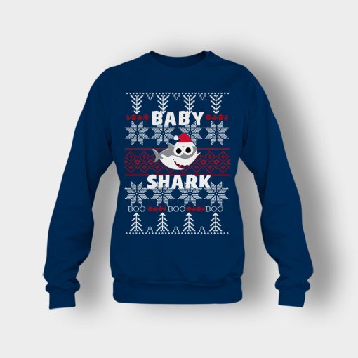 Baby-Shark-Doo-Doo-Doo-Christmas-New-Year-Gift-Ideas-Crewneck-Sweatshirt-Navy