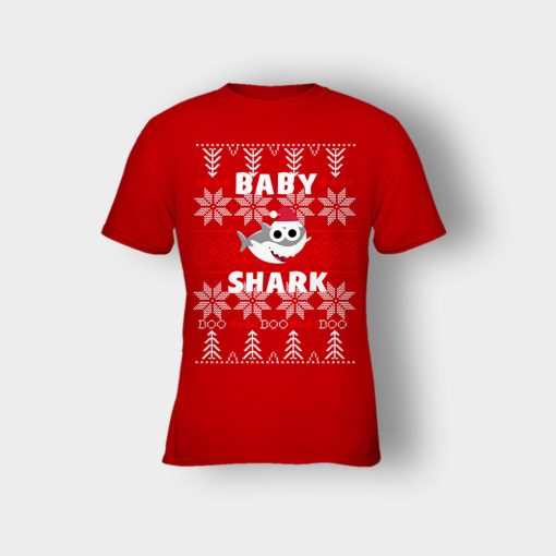 Baby-Shark-Doo-Doo-Doo-Christmas-New-Year-Gift-Ideas-Kids-T-Shirt-Red