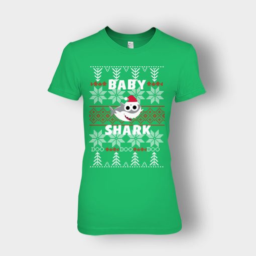 Baby-Shark-Doo-Doo-Doo-Christmas-New-Year-Gift-Ideas-Ladies-T-Shirt-Irish-Green