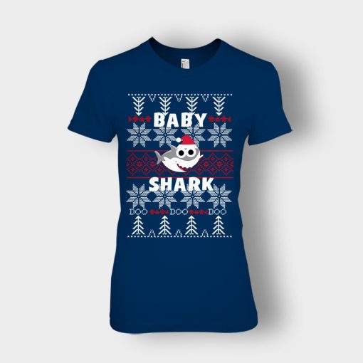 Baby-Shark-Doo-Doo-Doo-Christmas-New-Year-Gift-Ideas-Ladies-T-Shirt-Navy