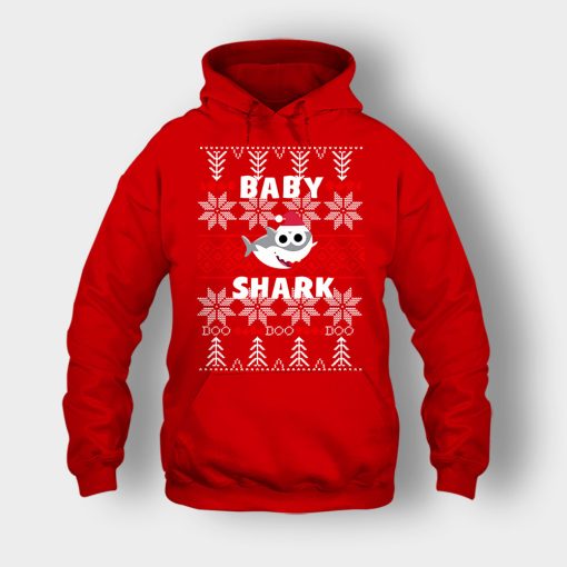 Baby-Shark-Doo-Doo-Doo-Christmas-New-Year-Gift-Ideas-Unisex-Hoodie-Red