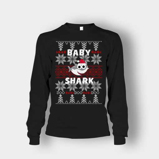 Baby-Shark-Doo-Doo-Doo-Christmas-New-Year-Gift-Ideas-Unisex-Long-Sleeve-Black