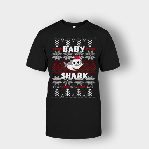 Baby-Shark-Doo-Doo-Doo-Christmas-New-Year-Gift-Ideas-Unisex-T-Shirt-Black