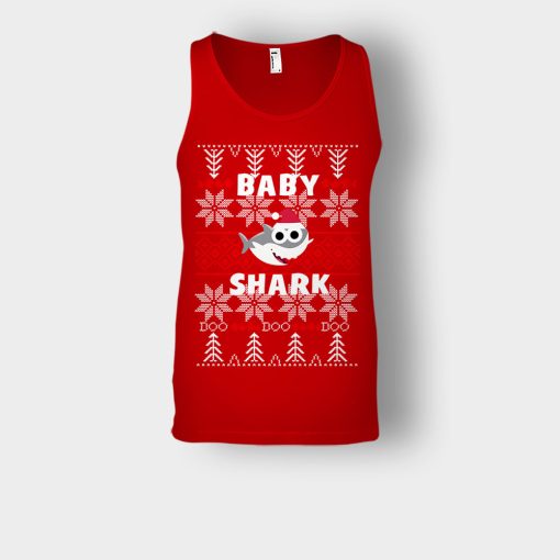 Baby-Shark-Doo-Doo-Doo-Christmas-New-Year-Gift-Ideas-Unisex-Tank-Top-Red