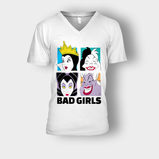 Bad-Girls-Disney-Inspired-Unisex-V-Neck-T-Shirt-White