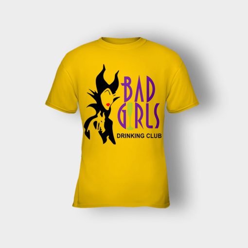 Bad-Girls-Drinking-Club-Disney-Maleficient-Inspired-Kids-T-Shirt-Gold