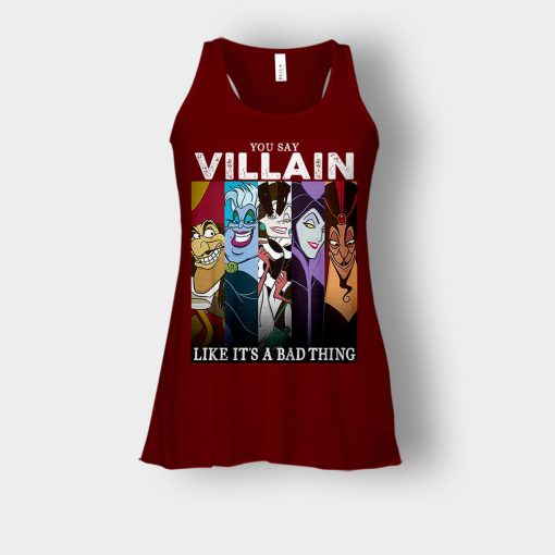 Bad-Girls-Have-More-Fun-Villains-Ursula-Maleficent-Evil-Queen-Disney-Bella-Womens-Flowy-Tank-Maroon