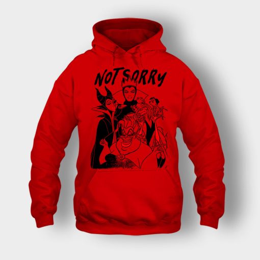 Bad-Girls-Not-Sorry-Disney-Villains-Unisex-Hoodie-Red